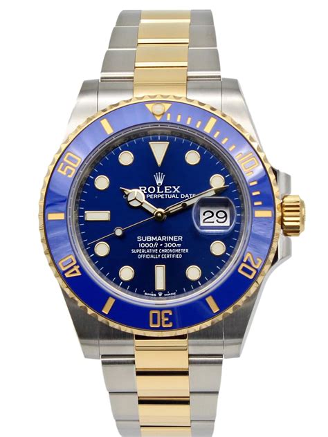 blue dial rolex sub mariner